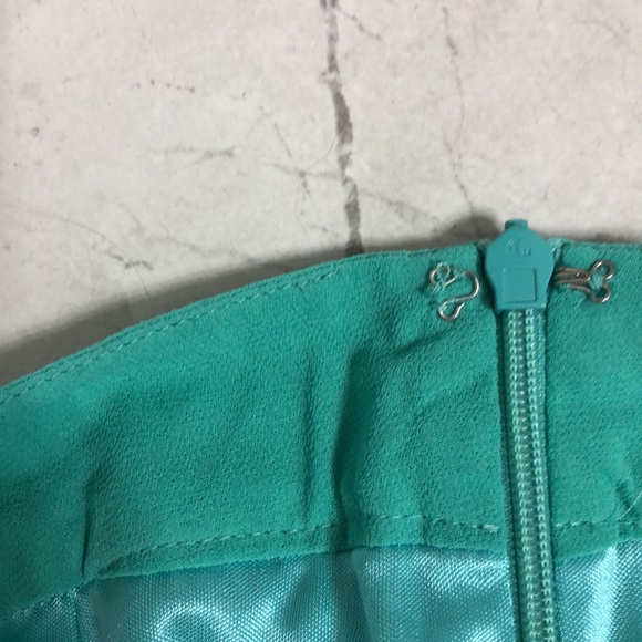 Chiffon Skirt - teal/aqua colour - Picture 4 of 6